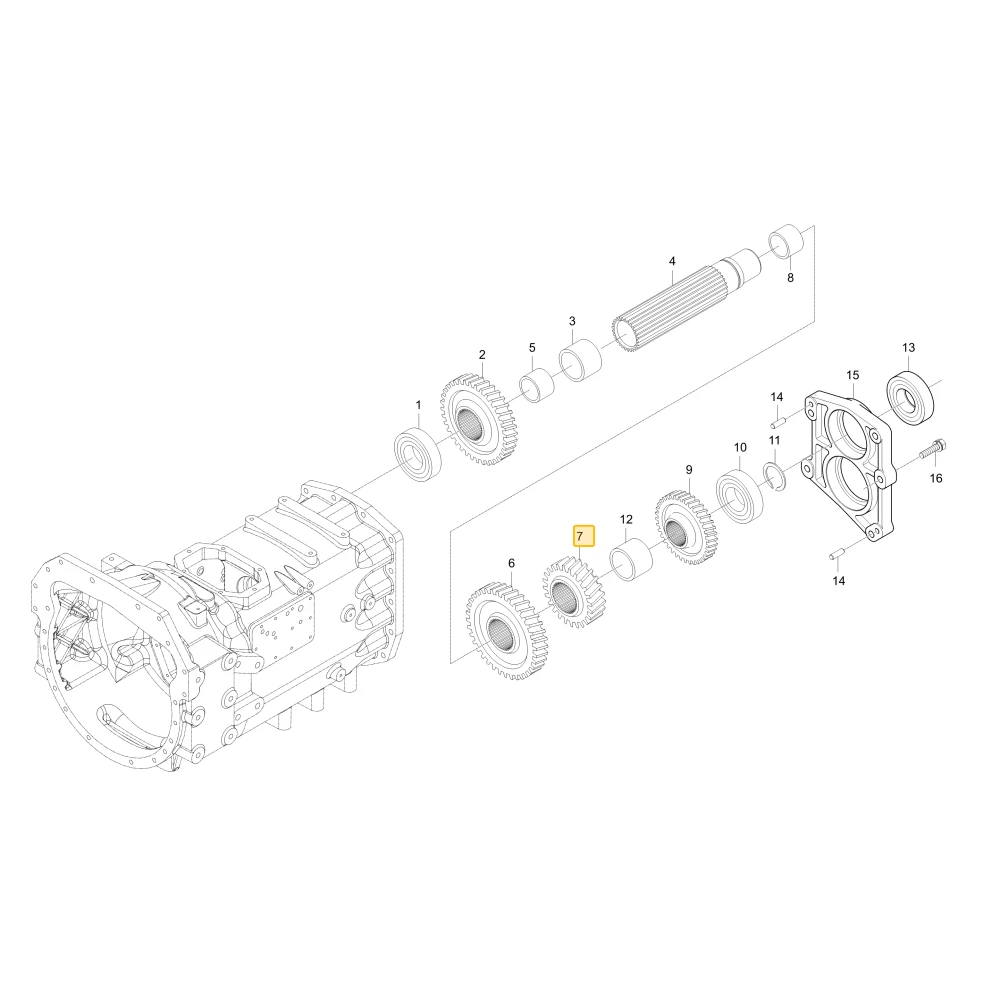 Koło zębate 24 KIOTI T5310-22512