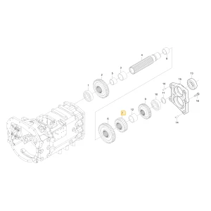 Koło zębate 24 KIOTI T5310-22512