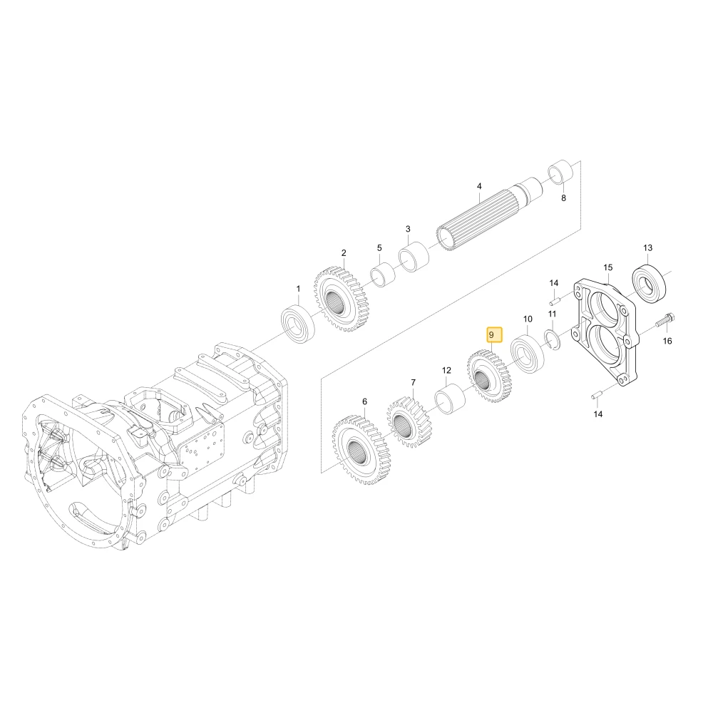 Koło zębate 28 KIOTI T5310-22522