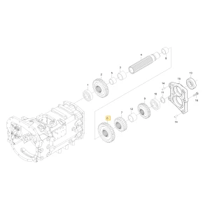 Koło zębate 36 KIOTI T5310-22542