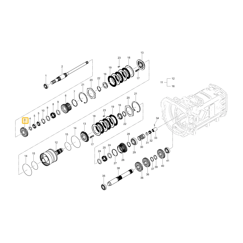 Koło zębate 32 KIOTI T5310-22571