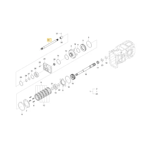 Wał napędowy WOM KIOTI T5310-22641