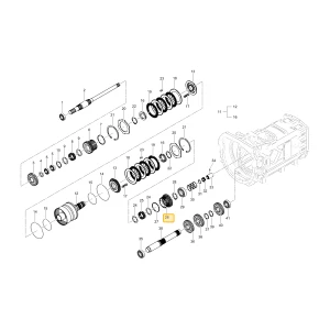 Koło zębate 29 KIOTI T5310-22663