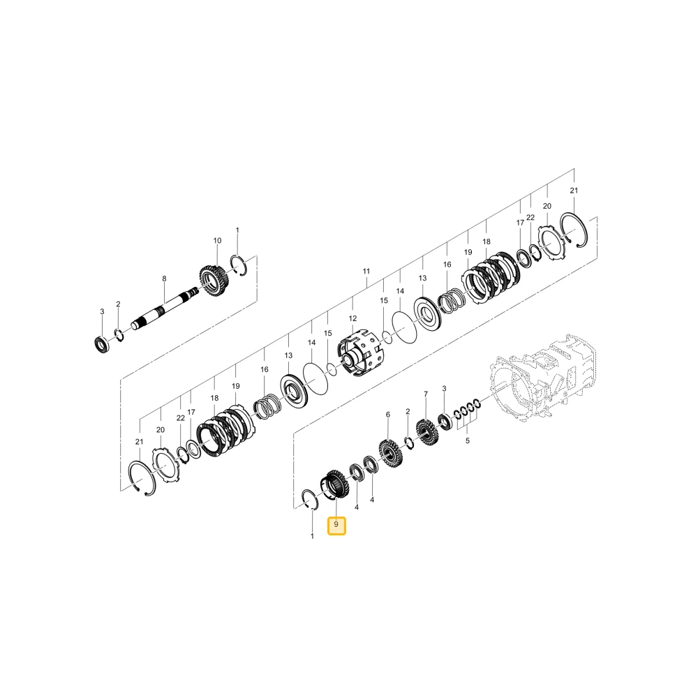 Koło zębate 30 KIOTI T5310-22732