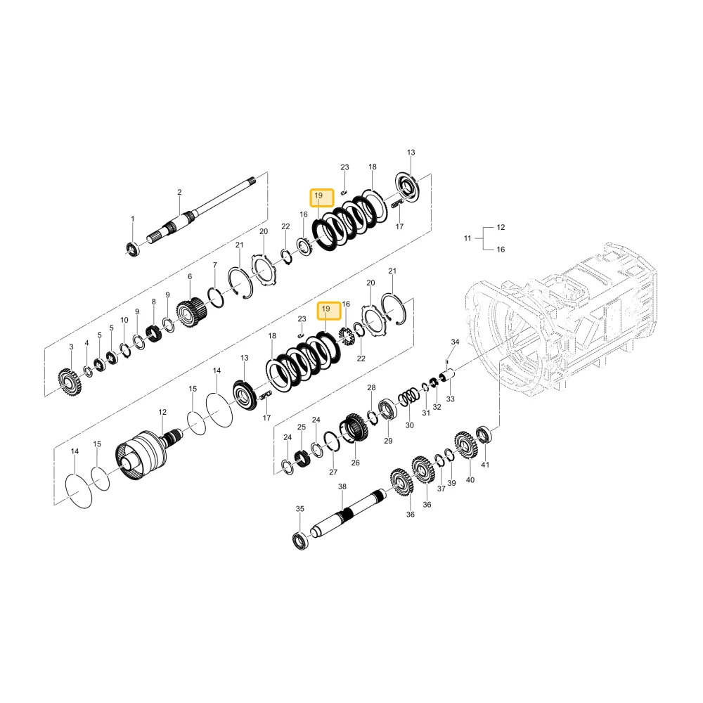 Tarcza sprzęgła KIOTI T5310-22771