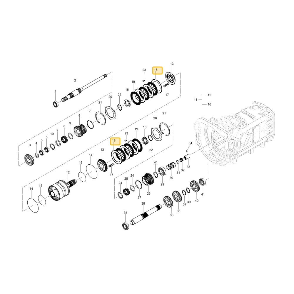 Płyta sprzęgła FWD Bwd KIOTI T5310-22781