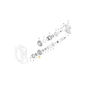 Koło zębate 31 KIOTI T5310-23371