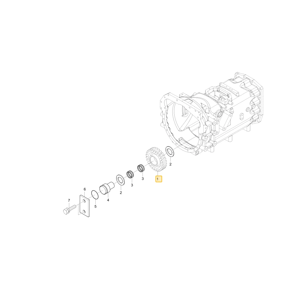 Koło zębate 25 KIOTI T5310-23521