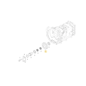 Koło zębate 25 KIOTI T5310-23521