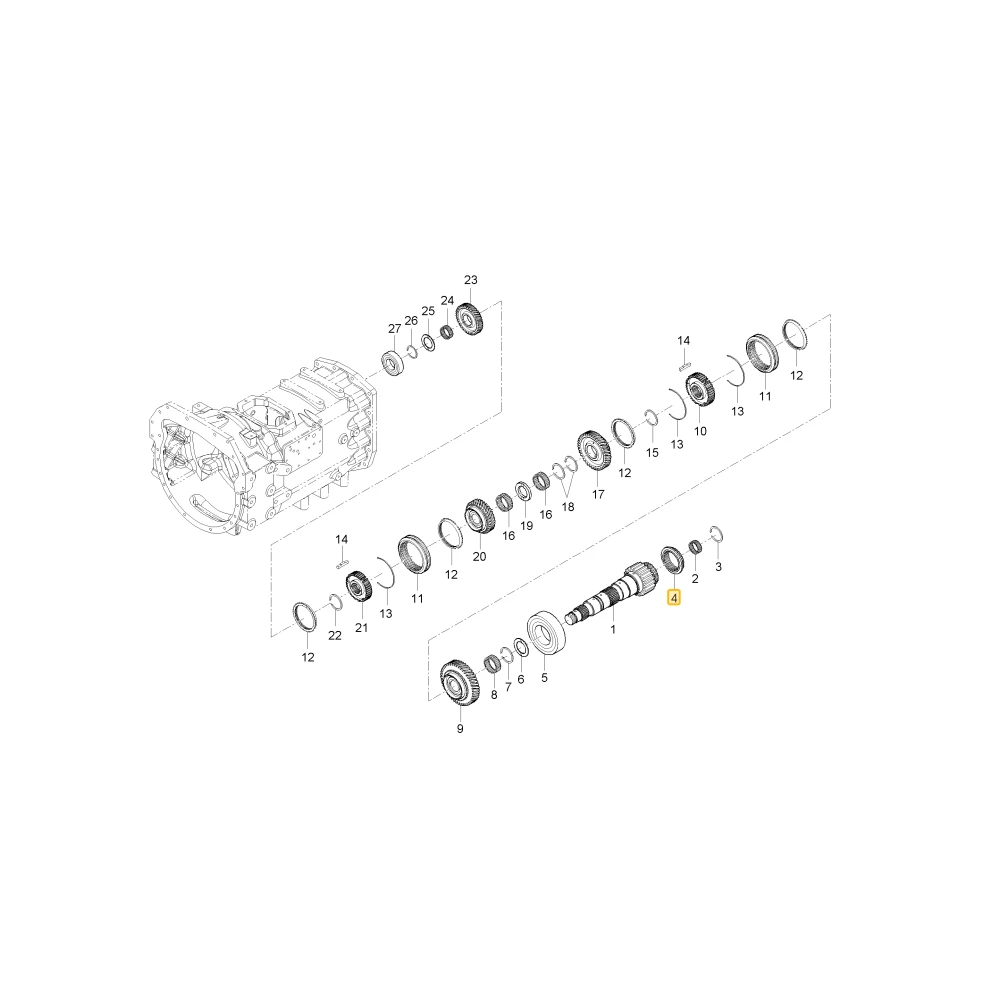 Występ wielowypustu KIOTI T5310-23621