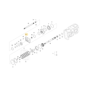 Wspornik sprzęgła WOM KIOTI T5310-25511