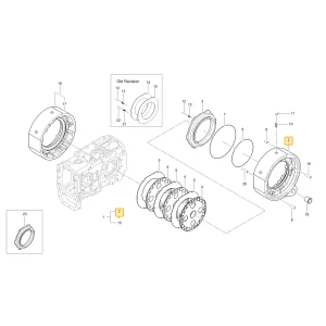 Obudowa lewego hamulca KIOTI T5310-26421