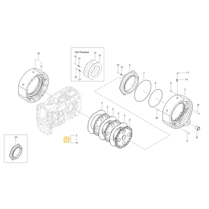 Obudowa lewego hamulca KIOTI T5310-26613