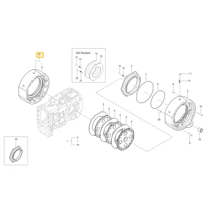 Obudowa prawego hamulca KIOTI T5310-26625