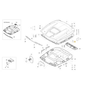 Dystans dachu 2 KIOTI T5310-83921