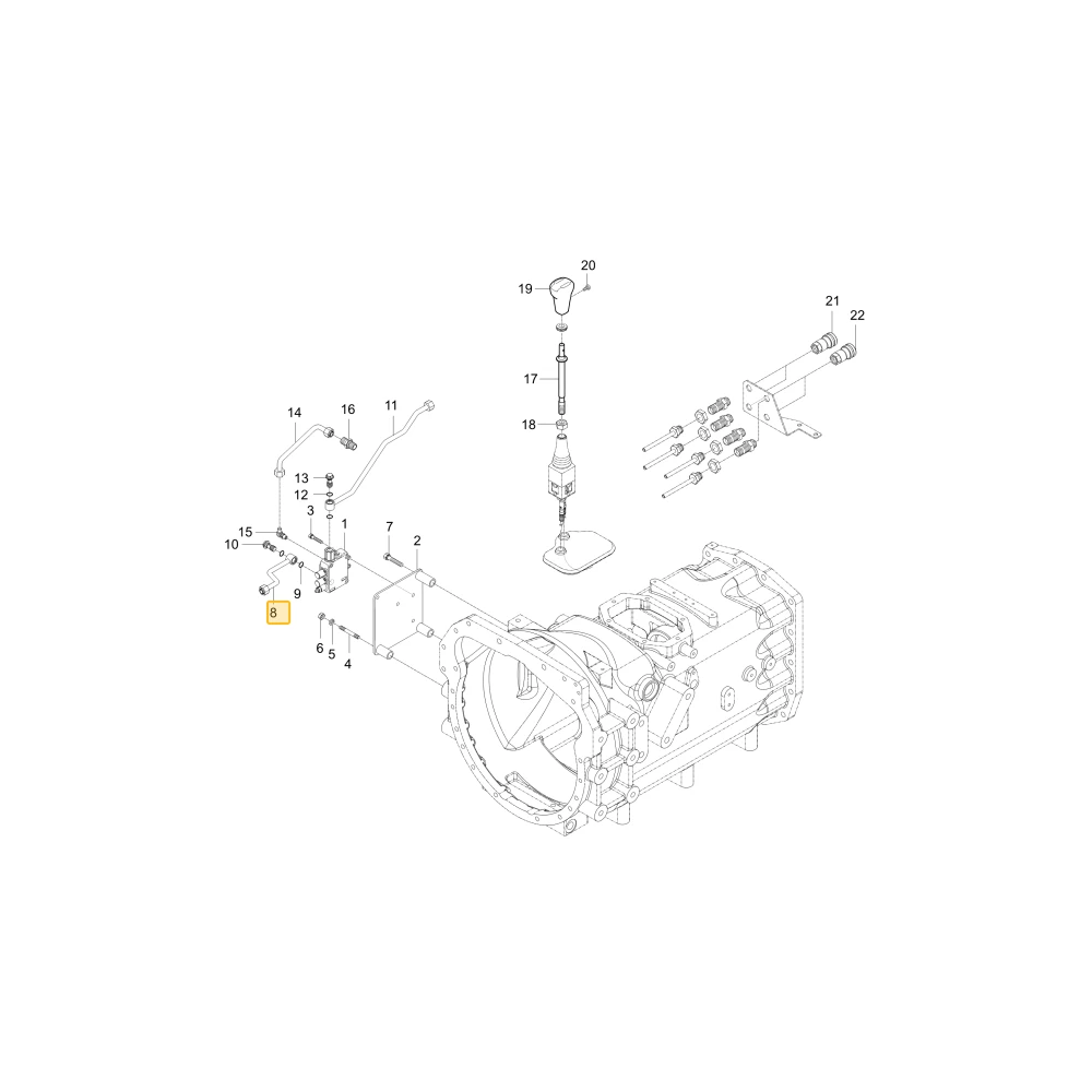 Rurka hydrauliczna Jp KIOTI T5318-35561