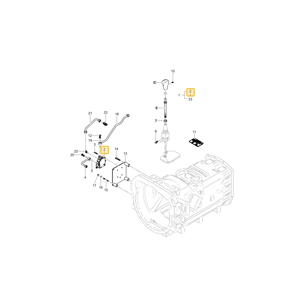 Zawór joysticka KIOTI T5318-35702