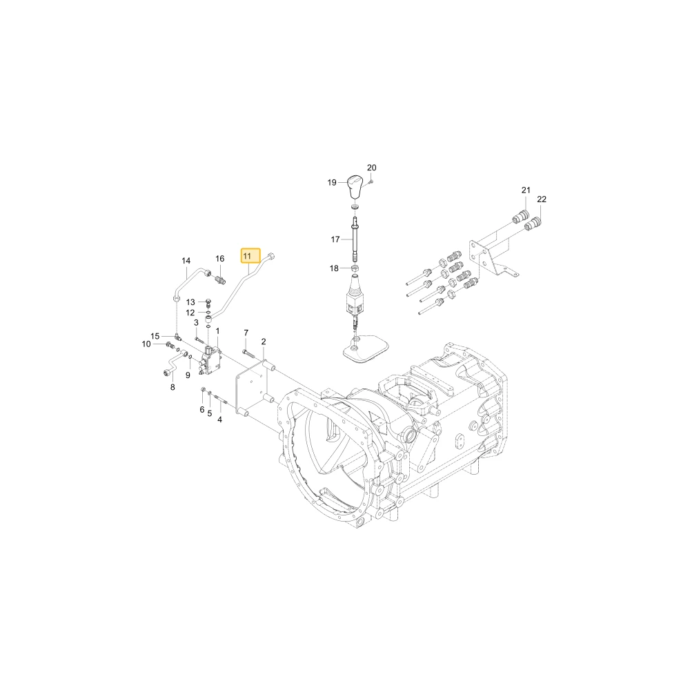 Rurka hydrauliczna JC1 KIOTI T5327-35843