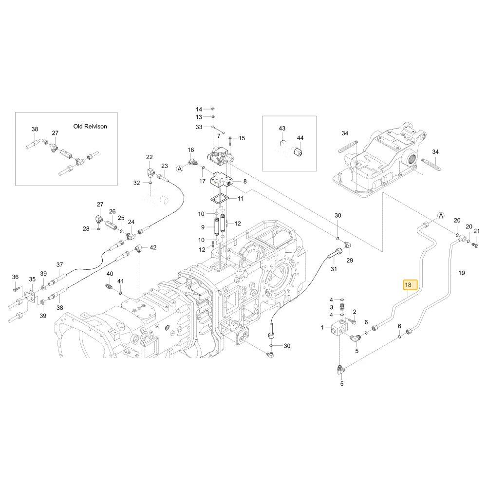 Rurka hydrauliczna WOM KIOTI T5327-39211
