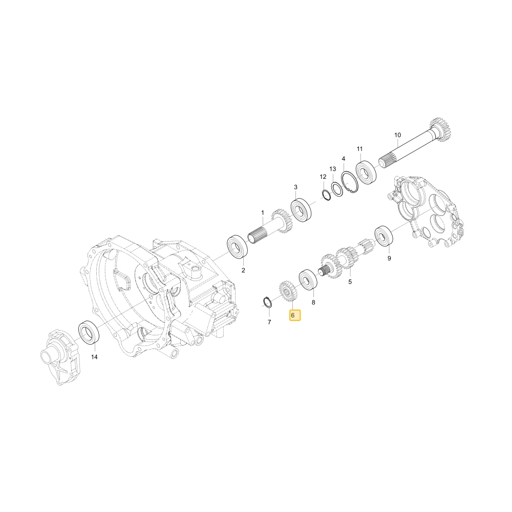 Koło zębate 25 KIOTI T5410-21521