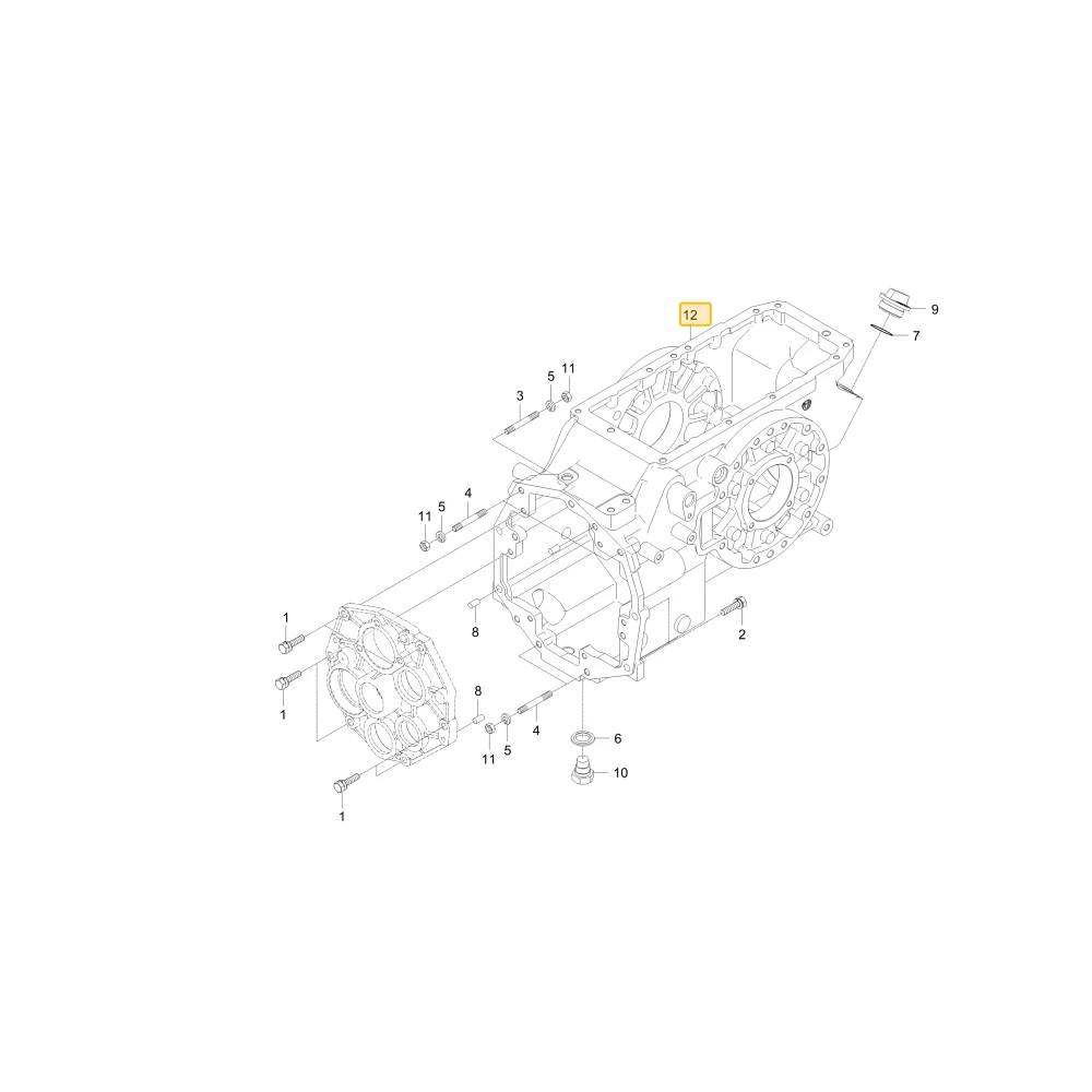 Obudowa Transmission KIOTI T5520-20914