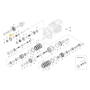 Koło zębate 27 KIOTI T5520-23012