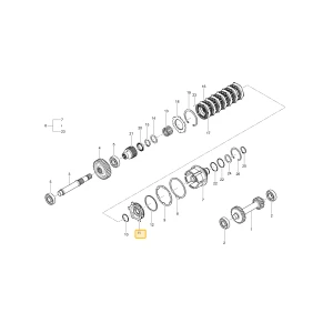 Tłok sprzęgła WOM KIOTI T5520-23651