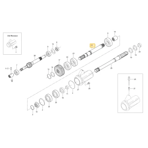 Wał napędowy WOM KIOTI T5520-23931