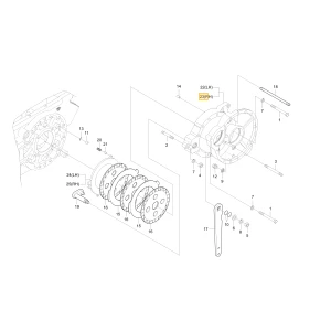 Obudowa prawego hamulca KIOTI T5520-26321