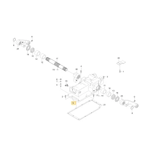 Korpus cylindra hydraulicznego KIOTI T5520-47007