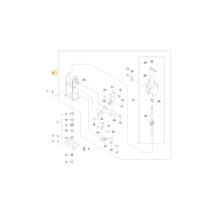 Kierowniczy ROPS KIOTI T5520-80504