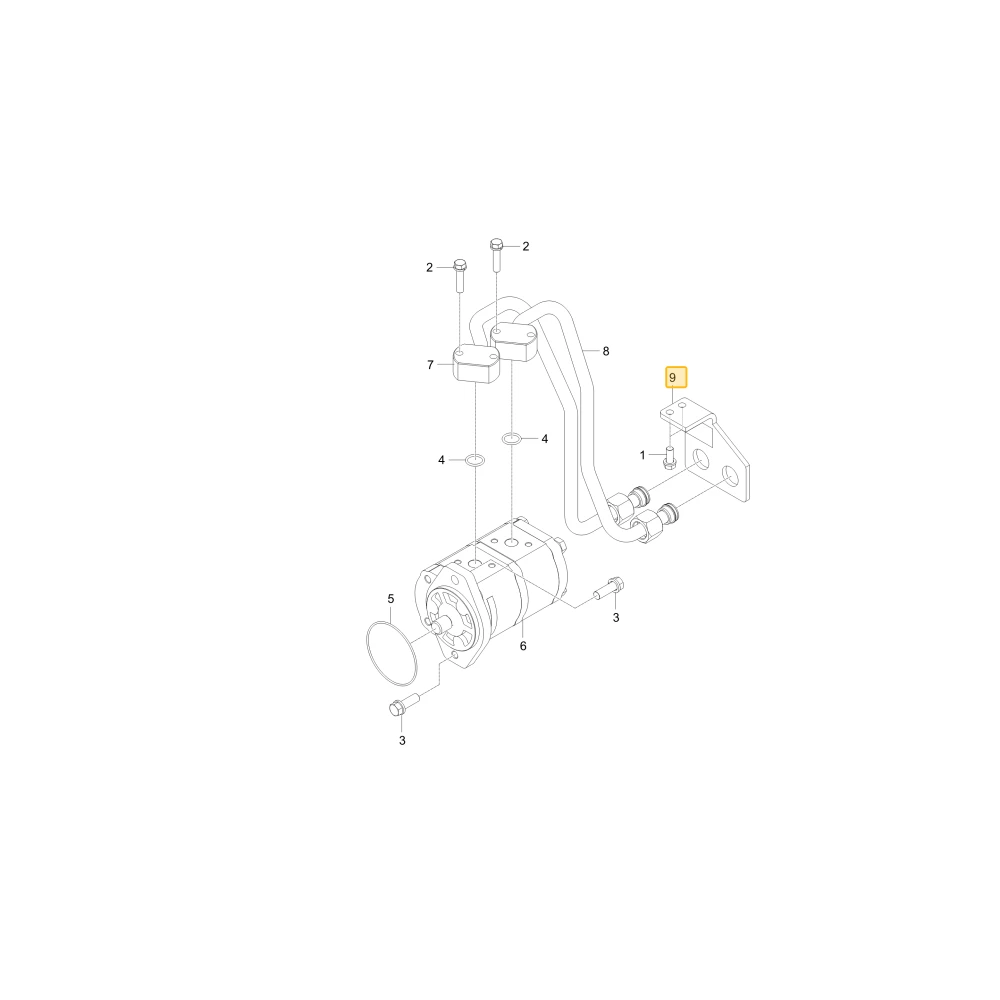 Podpora rury KIOTI T5525-40542