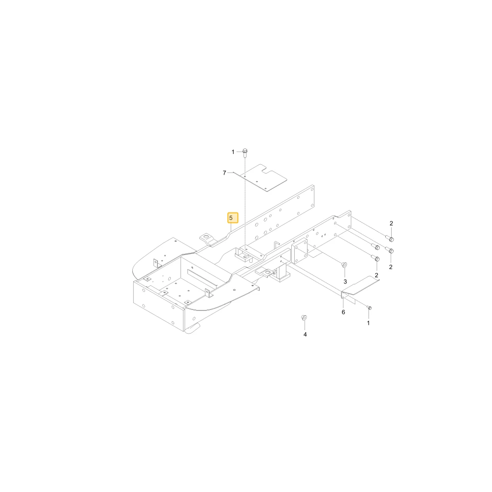 Rama Frontaxle KIOTI T5525-51219
