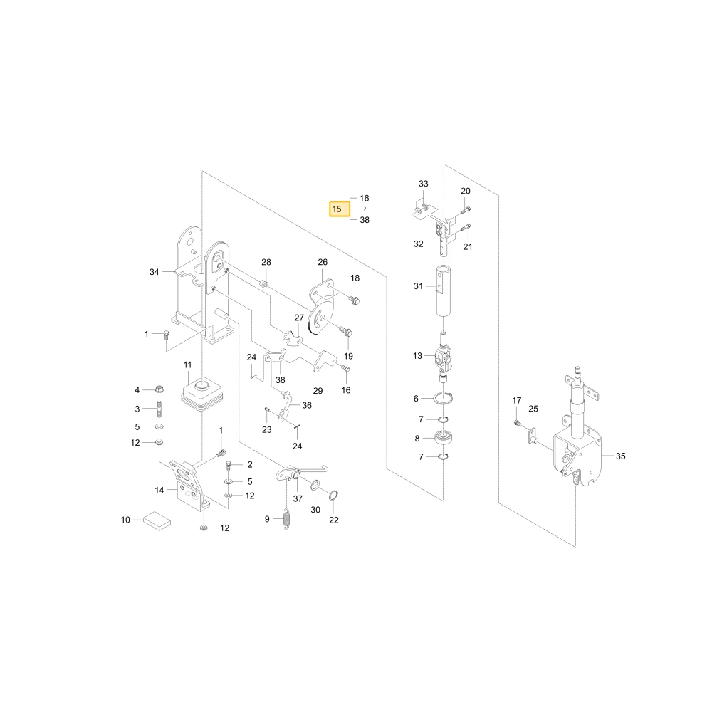 Kierowniczy KIOTI T5525-80505