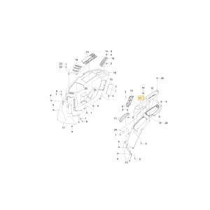Uchwyt miseczki KIOTI T5525-84421