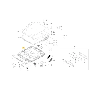 CEILING KIOTI T5525-84805