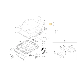 Dach KIOTI T5525-84894OE