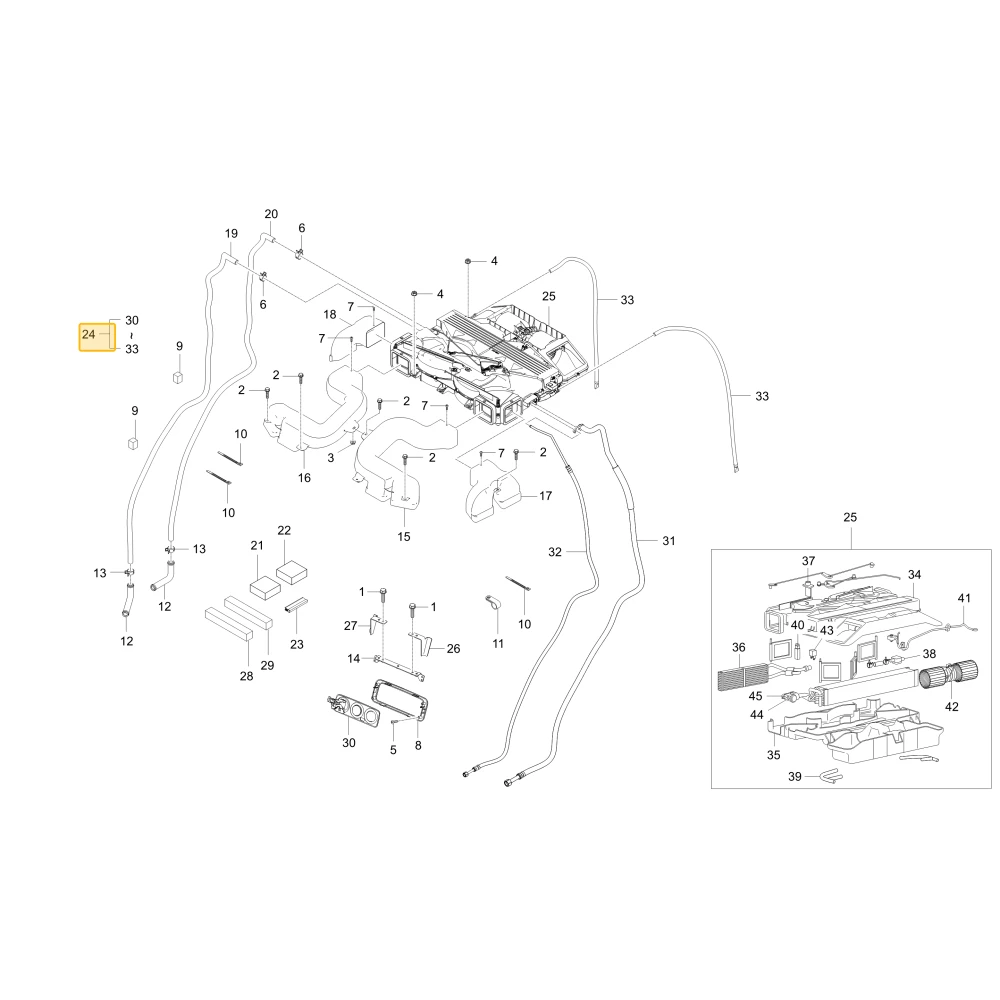 Zestaw A/C KIOTI T5525-86111
