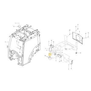 Amortyzator dźwiękoszczelny KIOTI T5525-86401