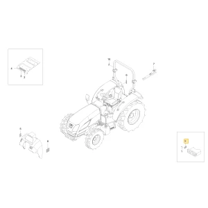 Naklejka Manufacturing KIOTI T5525-87654