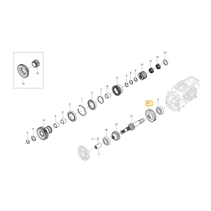 Koło zębate 34 KIOTI T5535-22131