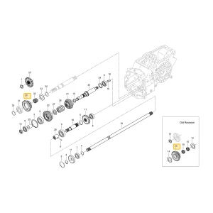 Koło zębate 27 20 KIOTI T5535-23011