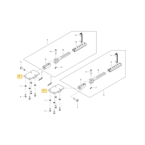 Uchwyt łańcucha kontrolnego KIOTI T5535-58311