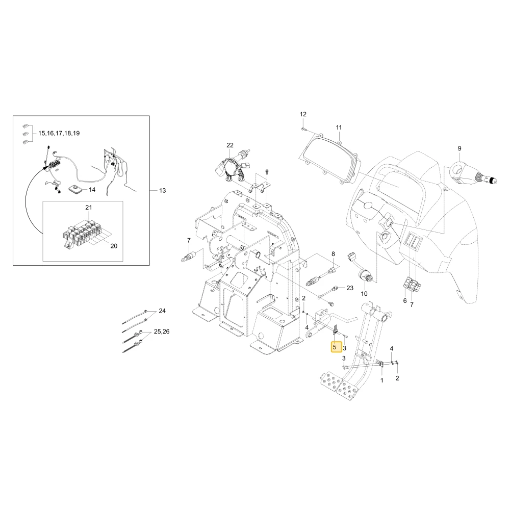 MICROSWITCH, NC KIOTI T5535-68811