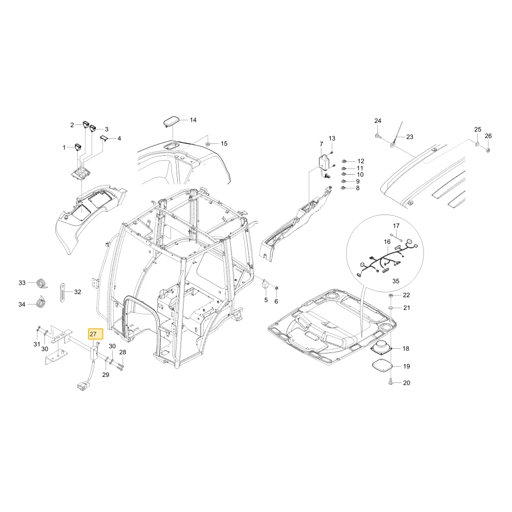 MICROSWITCH, NO KIOTI T5535-69251