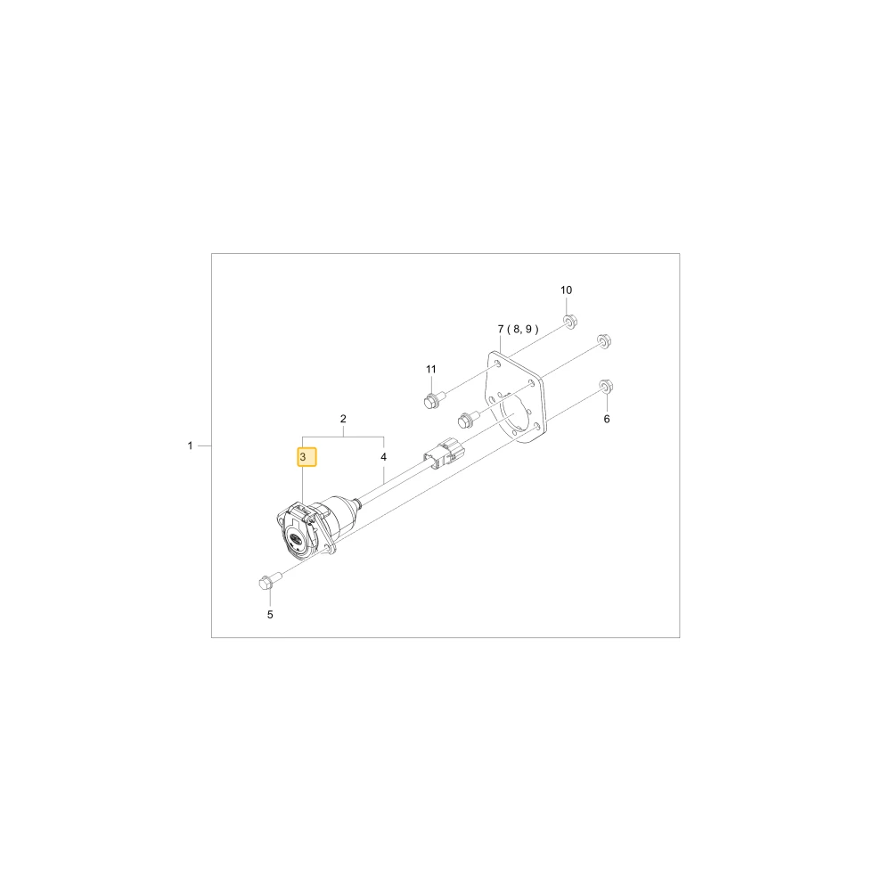 Gniazdo sworznia Sae 7 KIOTI T5535-69941