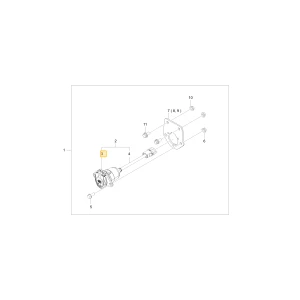 Gniazdo sworznia Sae 7 KIOTI T5535-69941