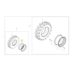 Koło W8.25X16 KIOTI T5537-37521