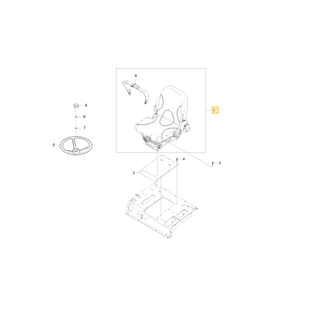 Fotel KIOTI T5560-86801