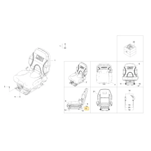 Śruba kołnierza KIOTI T5560-86801015